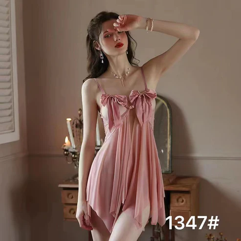 pink night dress